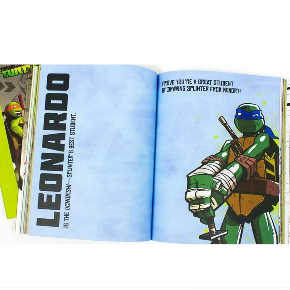 Teenage Mutant Ninja Turtles: Draw, Inspire, Create Sketchbook - Picture 4 of 5